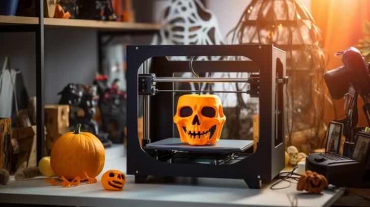 Halloween imprimante 3D