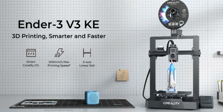 creality ender 3 v3 ke presentation