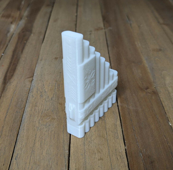 flute de pan imprimee en 3D 002
