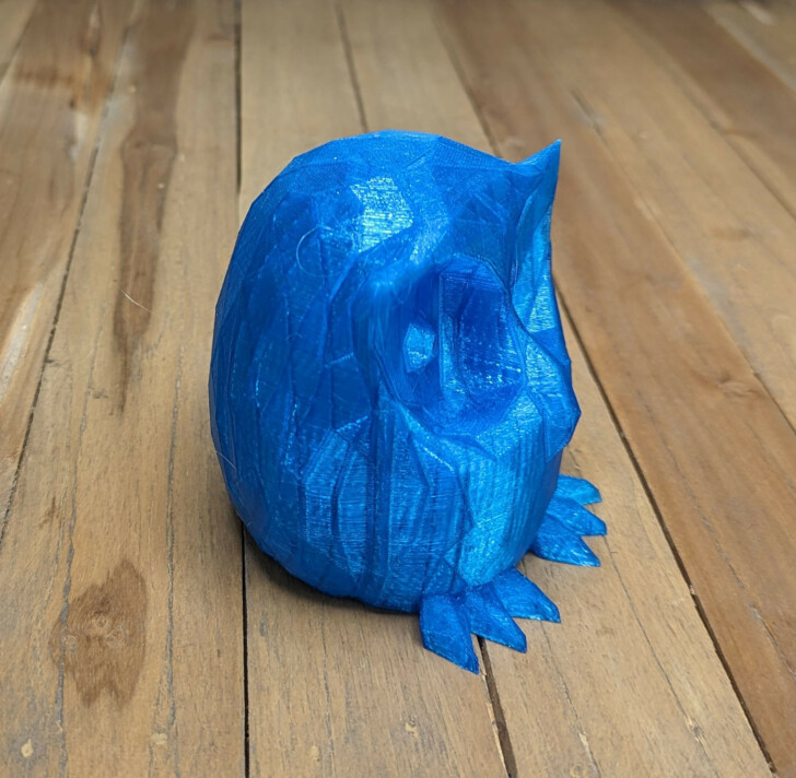 low poly owl petg k1 max creality 003