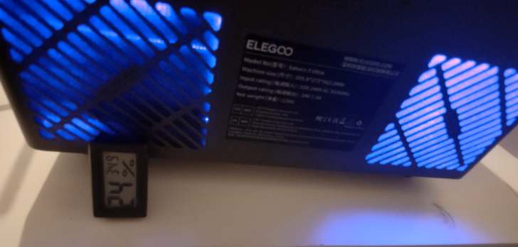 Elegoo Saturn 3 Ultra ventilateur arriere temperature