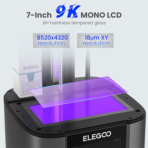 Elegoo Mars 4 9K Ultra 9K Mono LCD