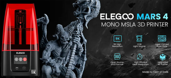 Elegoo Mars 4 9K specs