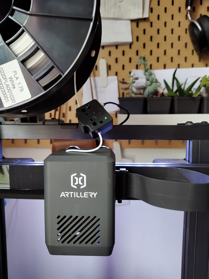 test Artillery X3 Pro Plus photo extrudeur