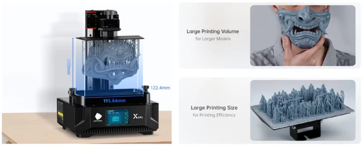 anycubic photon mono x 6ks volume