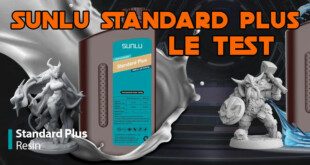 test resine sunlu resine standard plus