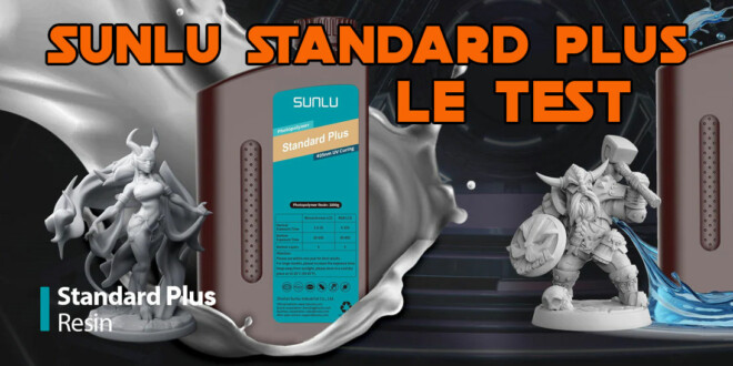 test resine sunlu resine standard plus