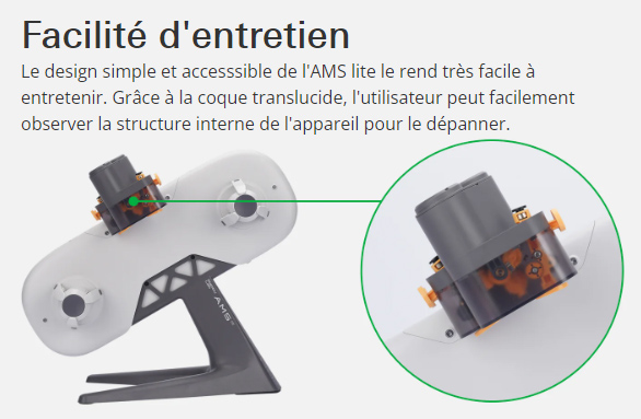 Bambu Lab AMS Lite entretien