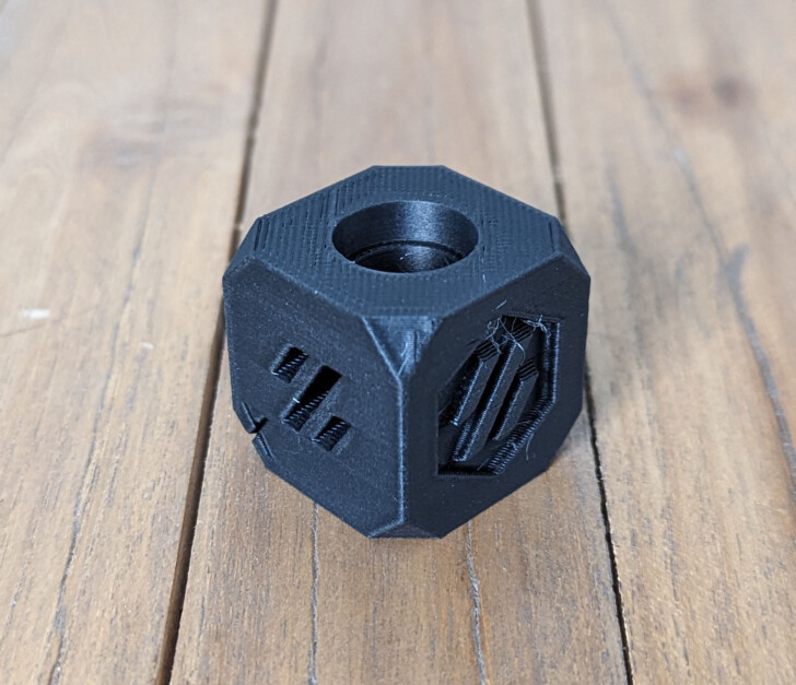 Calibration Cube Voron PLA CF 002