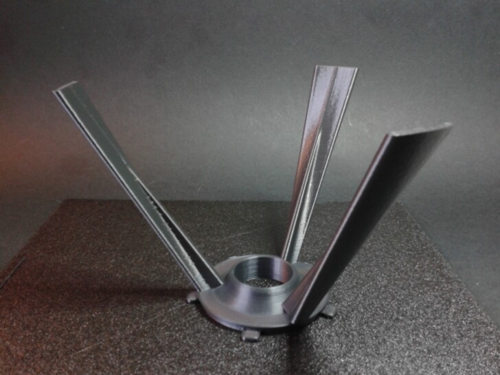 Test Ender 3 V3 KE Print PLA Designer Lithophane Moon Lamp IMG 20231222 144943