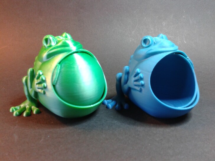 Test Ender 3 V3 KE Print PLA Frog keeps jewelry not support IMG 20231228 144541