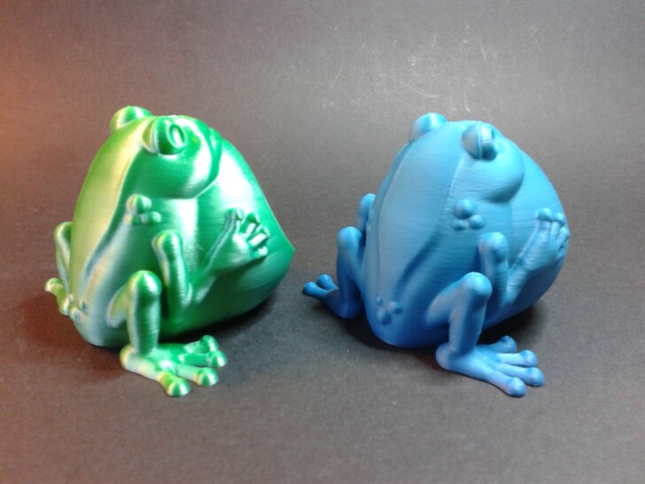 Test Ender 3 V3 KE Print PLA Frog keeps jewelry not support IMG 20231228 144614