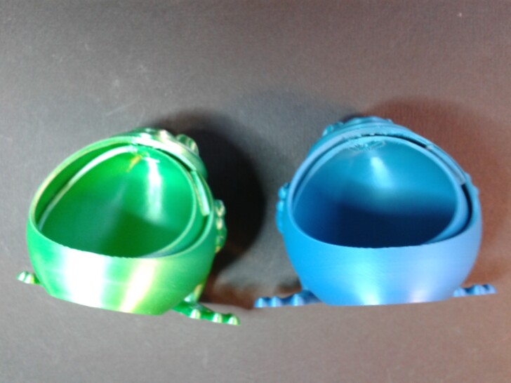 Test Ender 3 V3 KE Print PLA Frog keeps jewelry not support IMG 20231228 144714