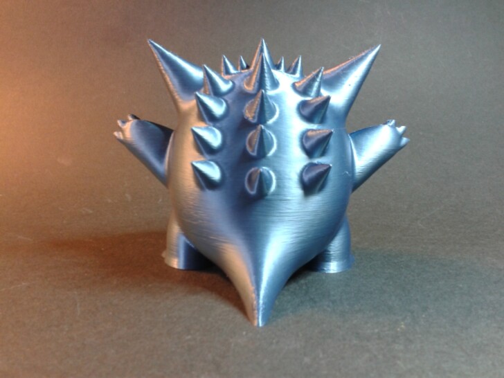 Test Ender 3 V3 KE Print PLA GENGAR BY COLORS IMG 20240101 120054