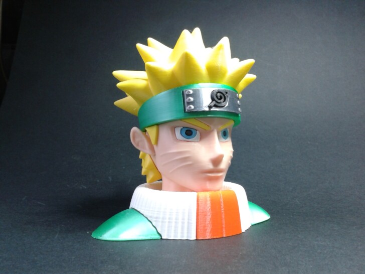 Test Ender 3 V3 KE Print PLA NARUTO PRINT BY COLOR IMG 20240102 132735