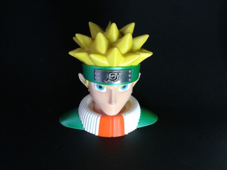 Test Ender 3 V3 KE Print PLA NARUTO PRINT BY COLOR IMG 20240102 132825