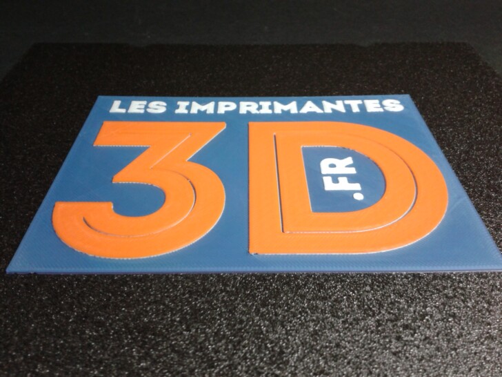 Test Ender 3 V3 KE Print PLA logo li3d.fr M600 IMG 20231223 163826