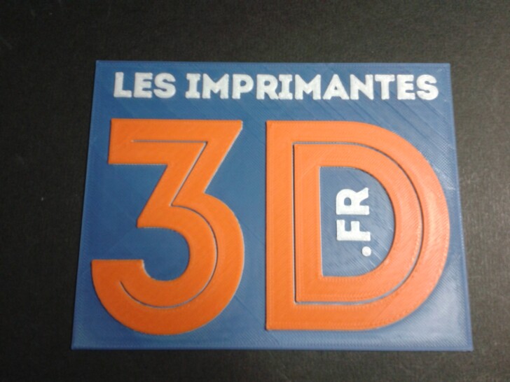 Test Ender 3 V3 KE Print PLA logo li3d.fr M600 IMG 20231223 163924