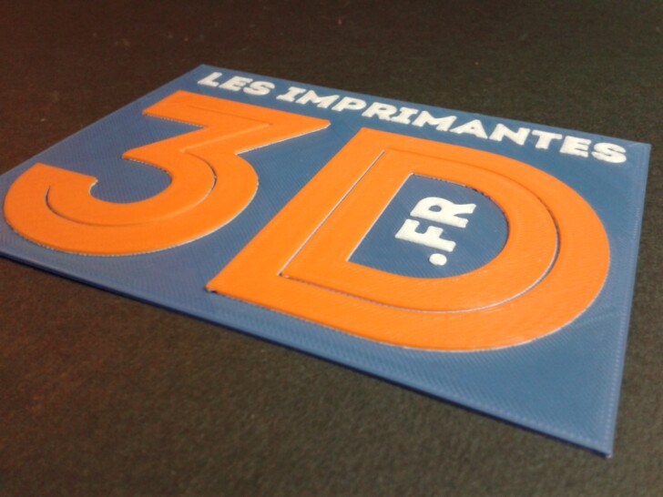 Test Ender 3 V3 KE Print PLA logo li3d.fr M600 IMG 20231223 165246