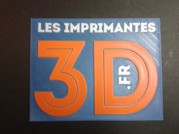 Test Ender 3 V3 KE Print PLA logo li3d.fr M600 IMG 20231223 165321