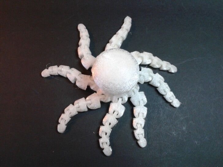 Test Ender 3 V3 KE Print TPU95A Cute Mini Octopus IMG 20231228 144411