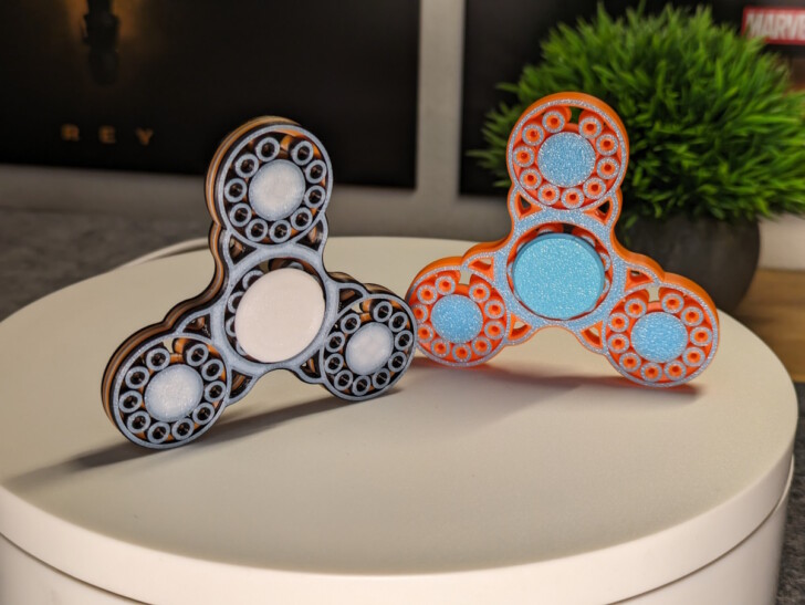 hand spinners 3D printed