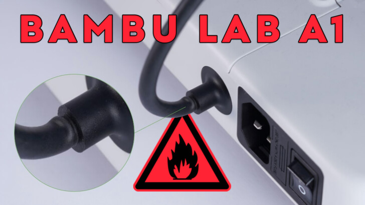 imprimante 3D bambu lab A1 dangereuse risque incendie