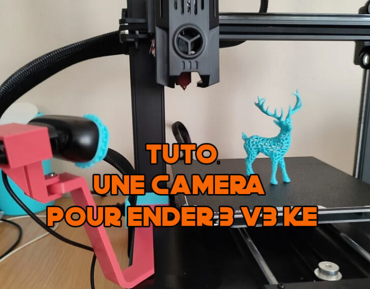 tutoriel webcam camera creality ender 3 v3 ke klipper