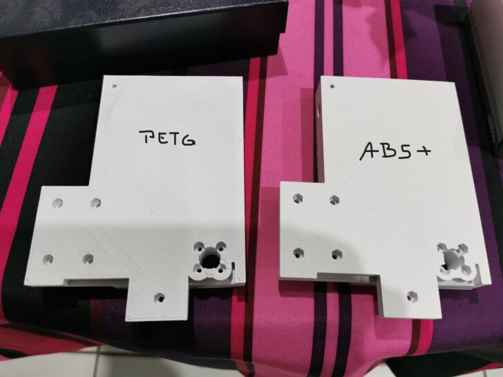 ABS Esun vs PETG 2