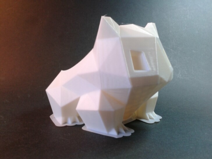 Test Q1Pro Print ASA Low Poly Bulbasaur Planter IMG 20240324 175510 q85