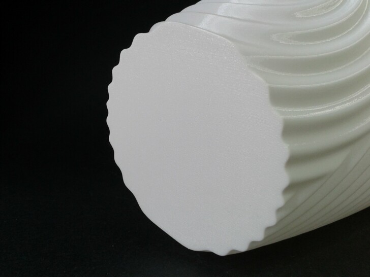 Test Q1Pro Print PETG gmax twisted ripple vase bin IMG 20240318 101528 q85