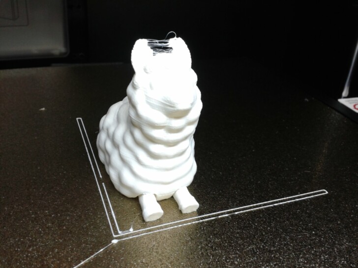 Test Q1Pro Print TPU Cute Llama Flexi Articulated Animal print in place IMG 20240314 105440 q85