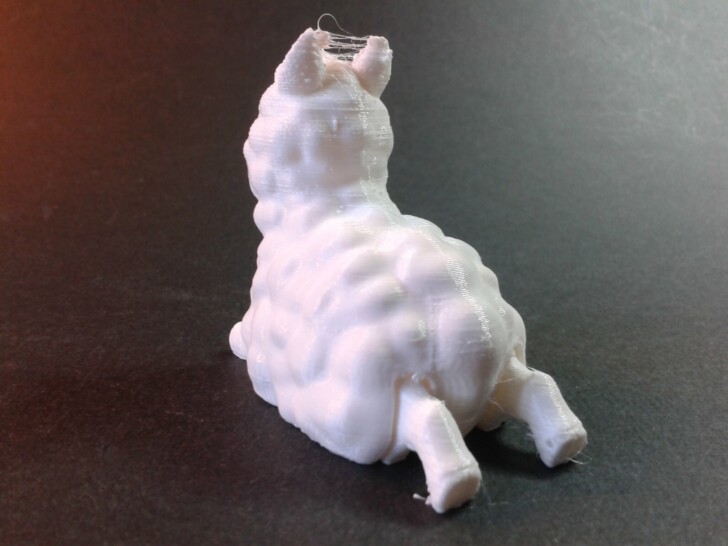 Test Q1Pro Print TPU Cute Llama Flexi Articulated Animal (print in place) IMG 20240324 174826 q85
