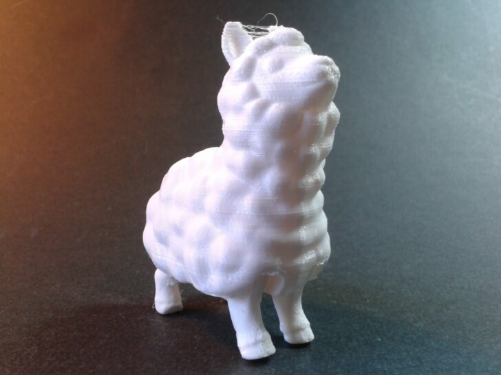 Test Q1Pro Print TPU Cute Llama Flexi Articulated Animal (print in place) IMG 20240324 175206 q85