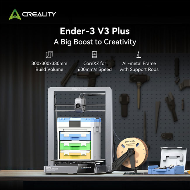 Creality Ender 3 V3 Plus annonce