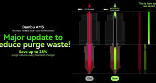 mise a jour reduction dechets Bambu Lab AMS 16 9