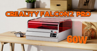 Creality Falcon2 Pro 60W bois orange