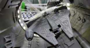 Star Wars Millenium Falcon 3D printed