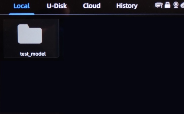 gcode local test model