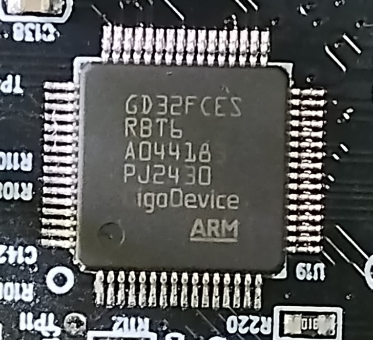 micro controleur gd32fcesrbt6