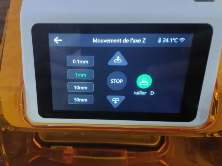 Halot X1 interface6