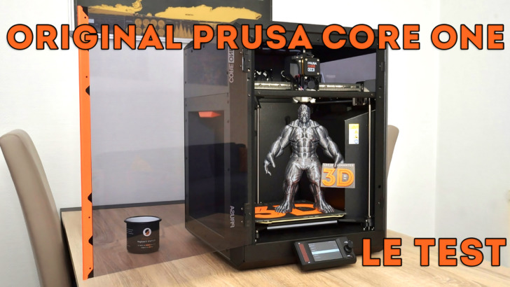 test original prusa core one review tuto