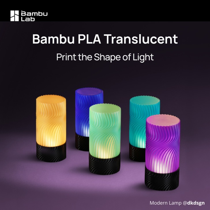 test pla translucide bambu lab