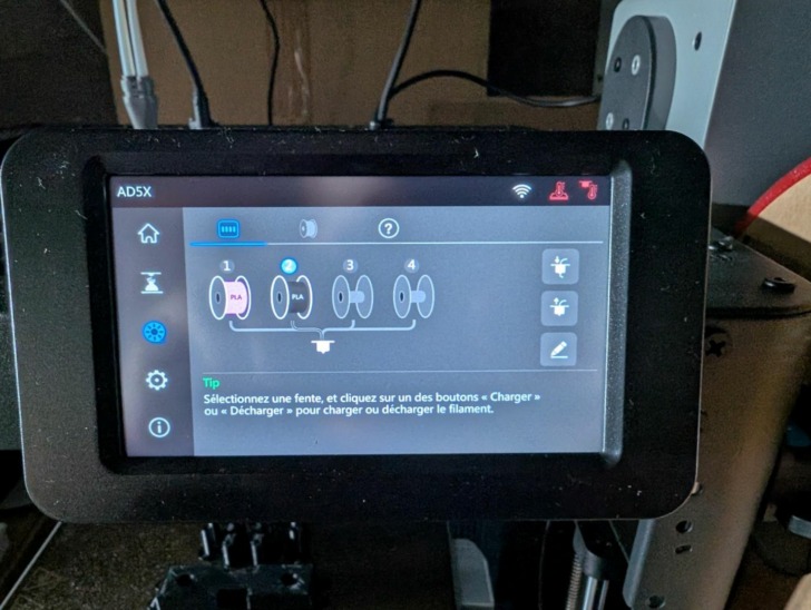 AD5X interface1