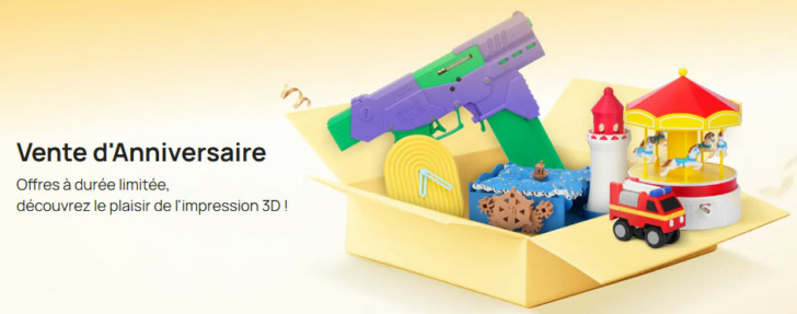 Bambu Lab vente 3 ans