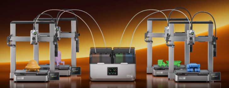 Creality SpacePi X4 multi imprimante