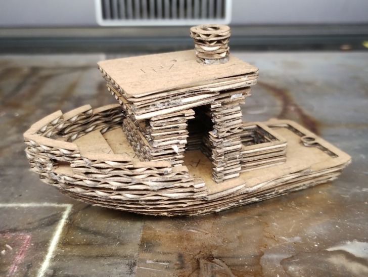 benchy 2d to 3d 2