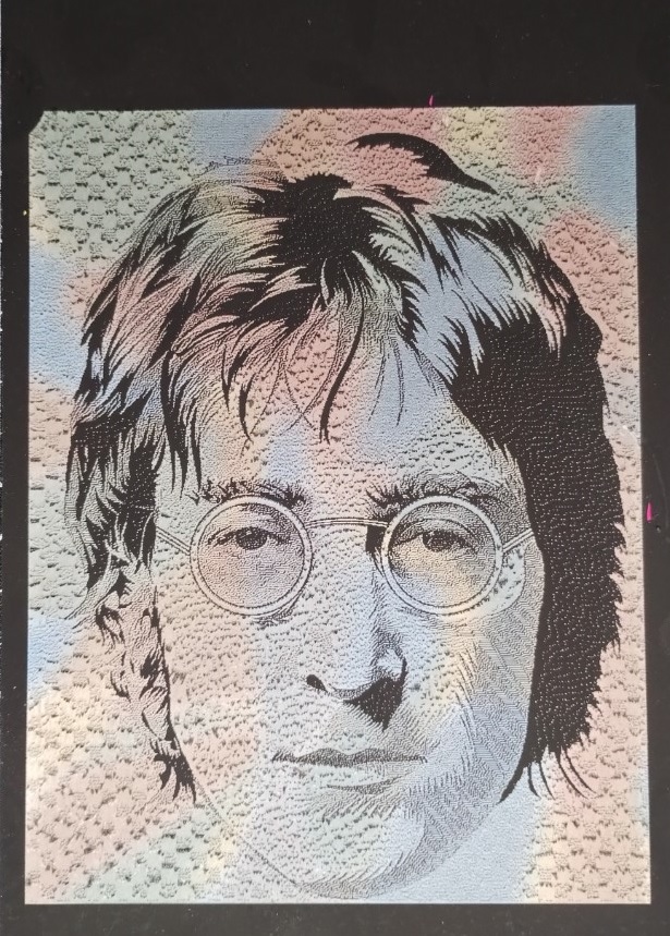 lennon carte gratter