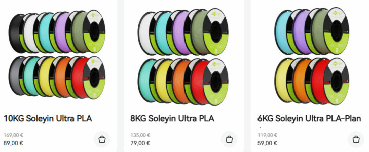 promotion creality pla soleyin