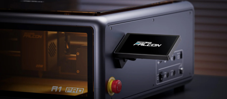 Creality Falcon A1 Pro ecran bouton urgence